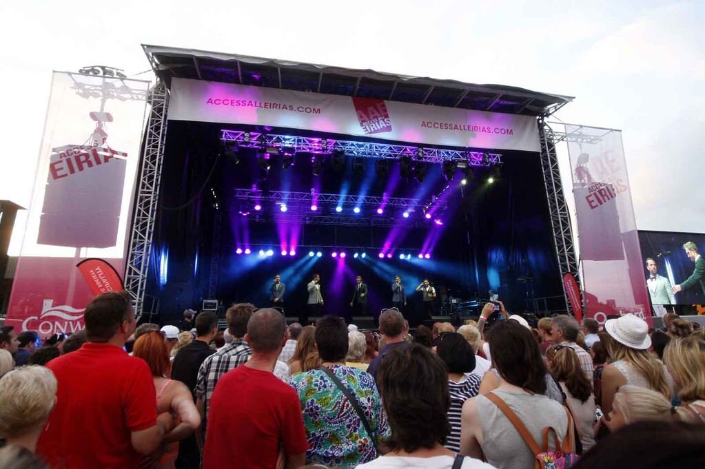 Access All Eirias festival main stage, powered by Jones & Whitehead