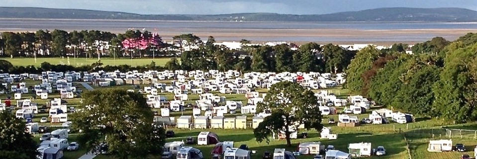 Touring caravan site powered for the Royal Welsh Agricultural Society